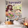 Cartoon CClarences Printed Large Wall Tapestry Hanging Tarot Hippie Wall Rugs Dorm Art Home Decor