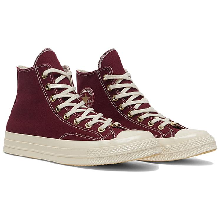Converse Chuck Taylor Comfortable Fashion High-Top Canvas Shoes Unisex Sneakers Red A12463C