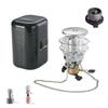 CAMPING MOON T-4-CB Portable 2-Way Mini Gas Lantern for Camping, Compatible with OD Cans and CB Cans