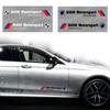 2 buc Autocolante Auto 3D Decalcomanii Sportive pentru Caroseria Laterală a Mașinii Accesorii Auto Pentru Seria M Performance 1 3 5 7 M3 M4 M5 M6 X1 X3 X5 X6 X7 E30 E34 E36