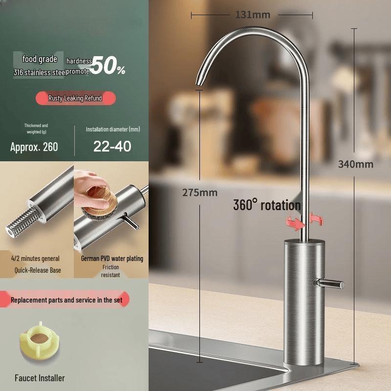 Yingtang C100 Stainless Steel Drinking Water Faucet