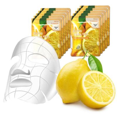 3W Clinic Lemon Cold & Hot Mask Sheet 10 Sheets for Travel Tanning (10834441)