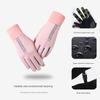 Cycling Gloves Female Winter Cycling Skiing Hiking Heattech Women's Gloves Male Driving Men Winter Windproof Girl