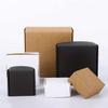 50Pcs Kraft Airplane Box Boxes Pendant Necklace Carrying Cases Charm Storage Case Packaging Packing Favor Gift