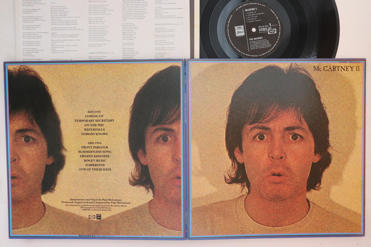 

LP Record PAUL MCCARTNEY - McCartney II EPS81324 MPL 1980 Japan Rock