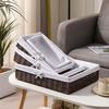 Woven Paper Storage Basket Desk Organizing Cosmetics Snacks Toys Office Supplies Farmhouse Style