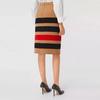 Burberry Casual Long Skirt Women's Camel (Unisex) Casual Long Skirts 80364281