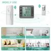 ORIA Fridge Thermometer Digital Freezer Thermometer with 2 Sensors Refrigerator Therm Wireless Indoor Thermometer for Home