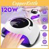 Secador de Unhas Portátil Avançado de Alta Potência 120w Para Cura de Gel Rápida e Uniforme