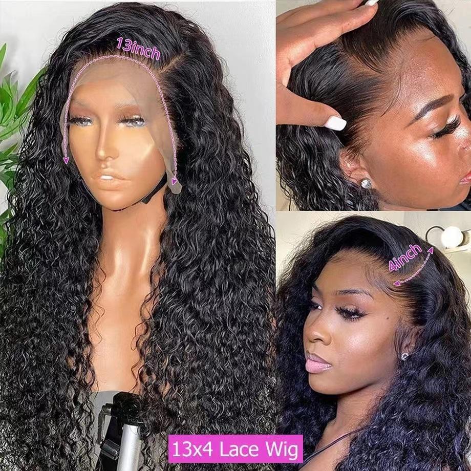 Small Curly Wig European American Women's Fluffy African Hair Winding Tube High Temperature Silk Short