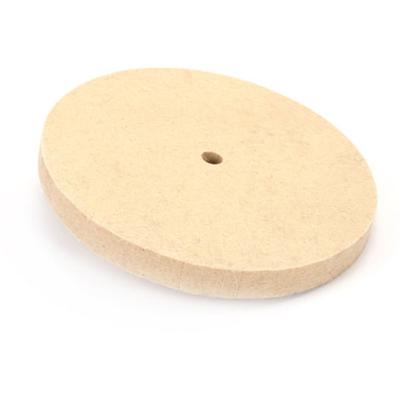 Elektrikli Alet-8 İnç Parlatma Parlatma Taşlama Yün Keçe Parlatıcı Disk 25mm Kalınlık