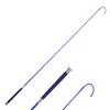EQULIBERTA Rubber Grip Long Whip Total Length 18cm Blue/Silver 110cm/Grip EQ-WH-1779
