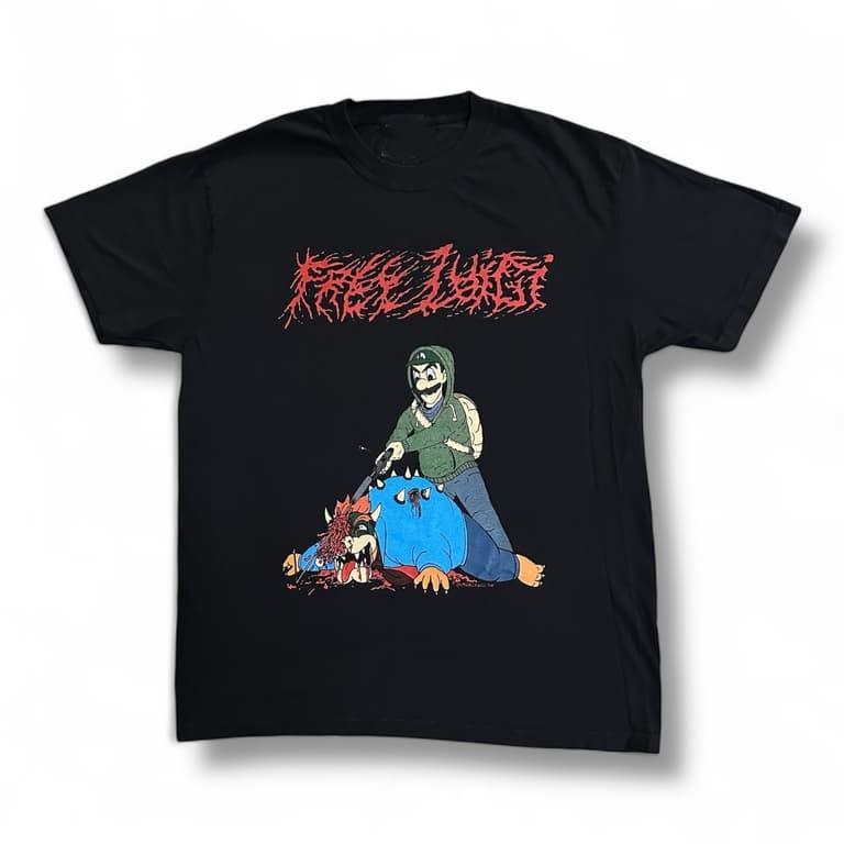 New Sanguisugabogg Free Luigi Gift For Fans Unisex S-5XL Shirt CA176 Unisex T-Shirt S