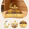 Ramadan Serving Tray Table Decor Gift Versatile Food Storage Container Decoration for