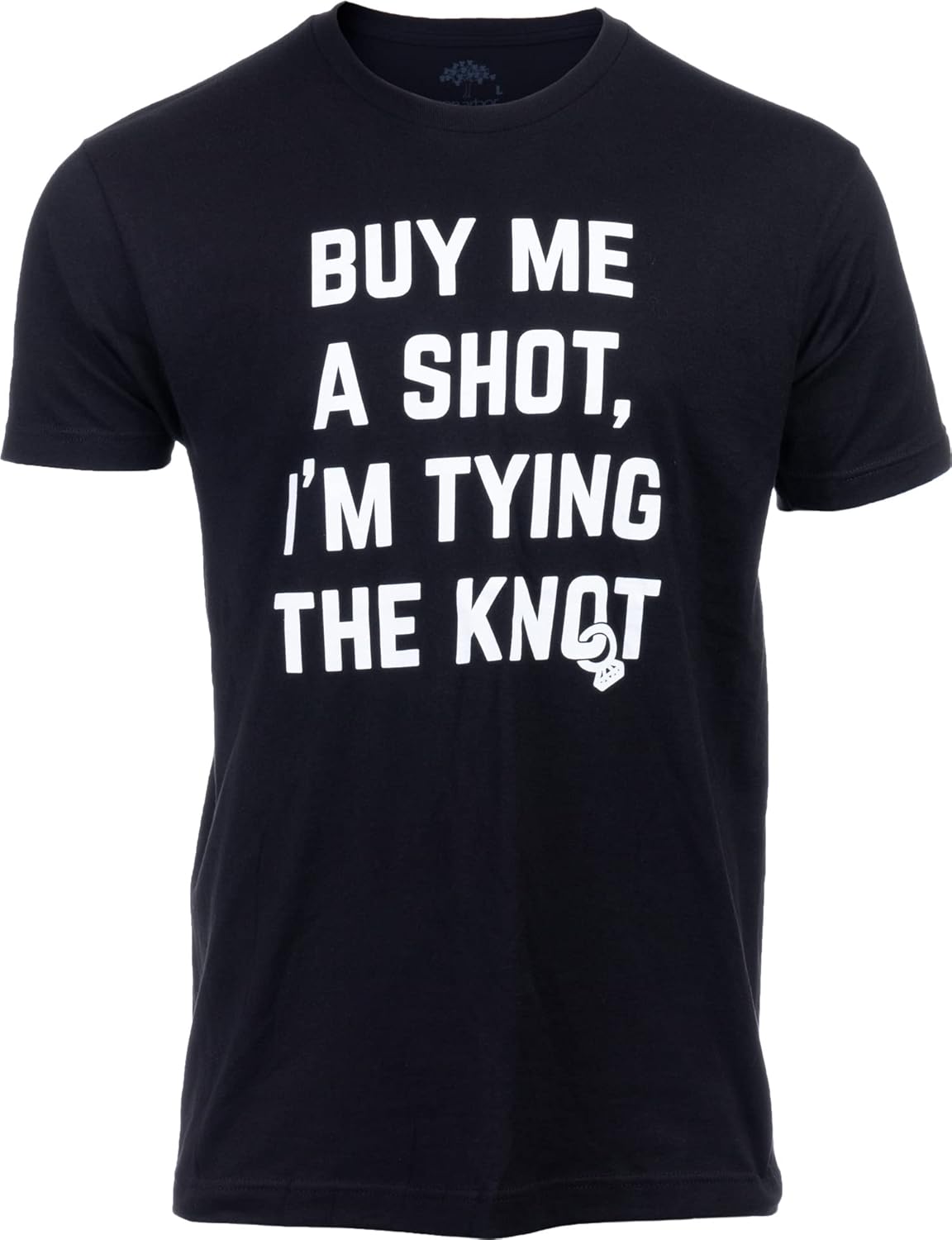 Buy Me a Shot, I m Tying The Knot | Funny Bachelor Party Tee Shirt, Groom Groomsman Humor T-Shirt for Men S разноцветный
