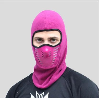 Winter Outdoor Motorcycle Riding Warm Hat Unisex Windproof Dustproof Full Face Mask Skiing Hiking Cycling Balaclava Cap