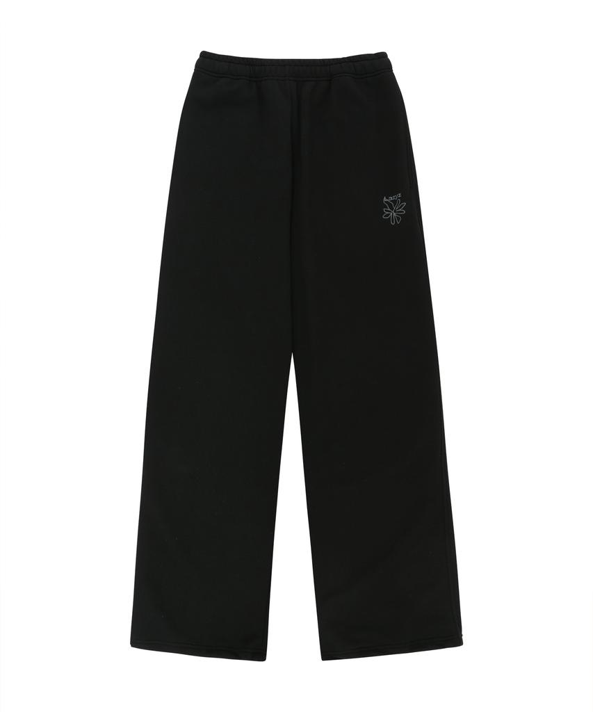 Leijiji Lazy Flower String Sweat Pants (2Colors)