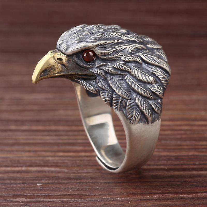Verstellbarer Vintage Adlerring