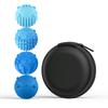 Magnetic Silicone Fidget Balls For Adults  Teens 4Pcs Sensory Textures Toys Silent Fidgets Roller Massage Toy For