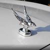 Car Eagle Emblem Ornament Decoration Engine Hood 3D Eagle Emblem Modification Badge Logos Exterior Decor Accessories