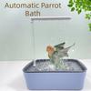 Zirkulierendes Wasser Zirkulierendes Wasser Badewanne Automatische Vogelbedarf Haustier Vögel Papageien Bad