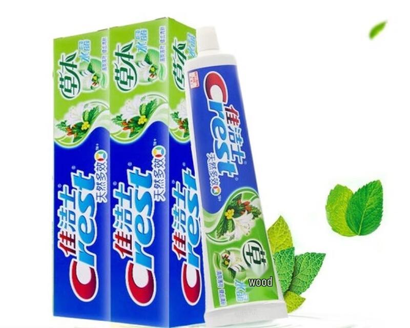 Crest Herbal Crystal Gum Care Toothpaste Family Pack