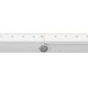 DESIGNPHIL MIDORI Linijka Aluminiowa Wielofunkcyjna 30cm Srebrna A 42285006