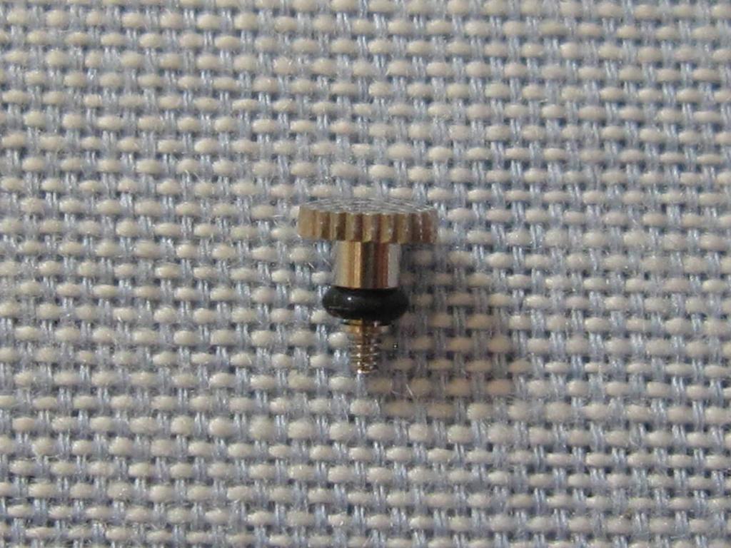 SEIKO S part 426 35M08N Silver crown for Matic Slim Date and other models