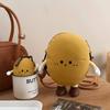 Portable Potato Phone Bag Soft Mini Earphone Bag Funny Vegetable Coin Purse  Outdoor