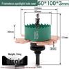 Frameless Downlight Hole Opener for Recessed Box Embedment In Woodworking & Plasterboard