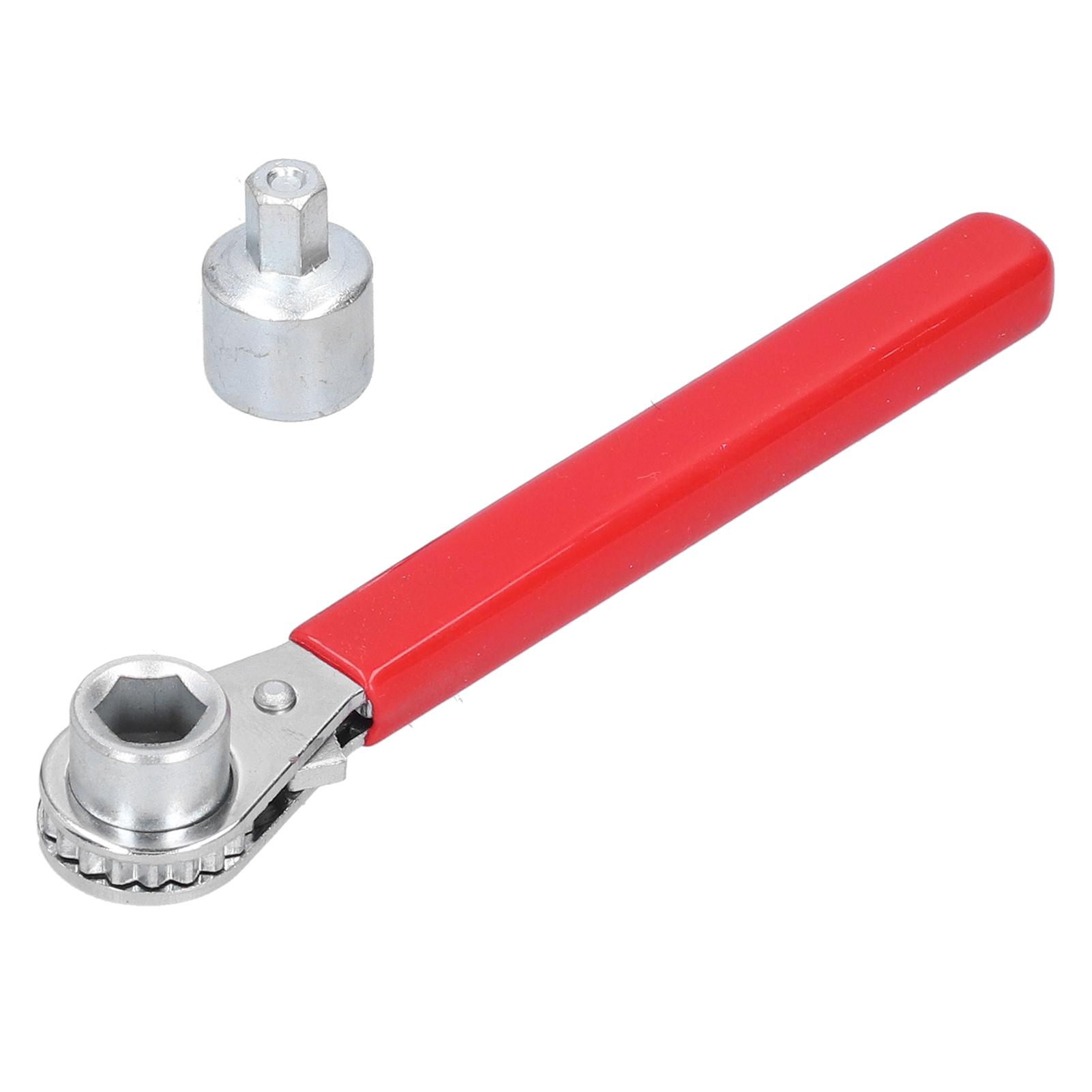 

5 16in 0.4in Battery Terminal Ratchet Wrench with 1 2in Socket for Top Side Post Battery