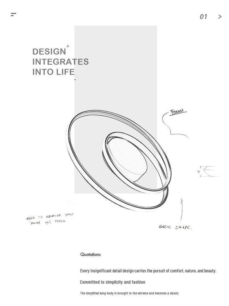 Nordic Postmodern LED Ceiling Light - Minimalist, Creative Design for Living Room or Bedroom