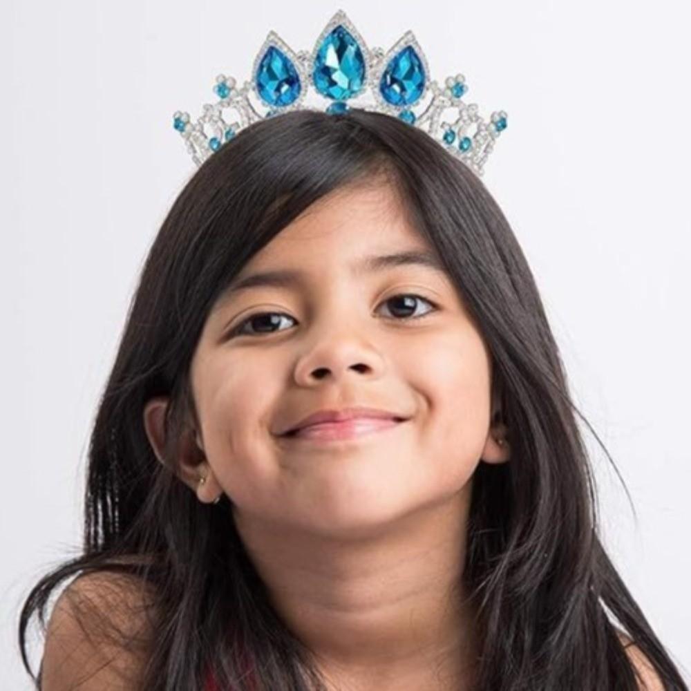 Pearl Headband Princess Tiara Sparkly Rhinestone Crystal Tiara  Bridal Accessories