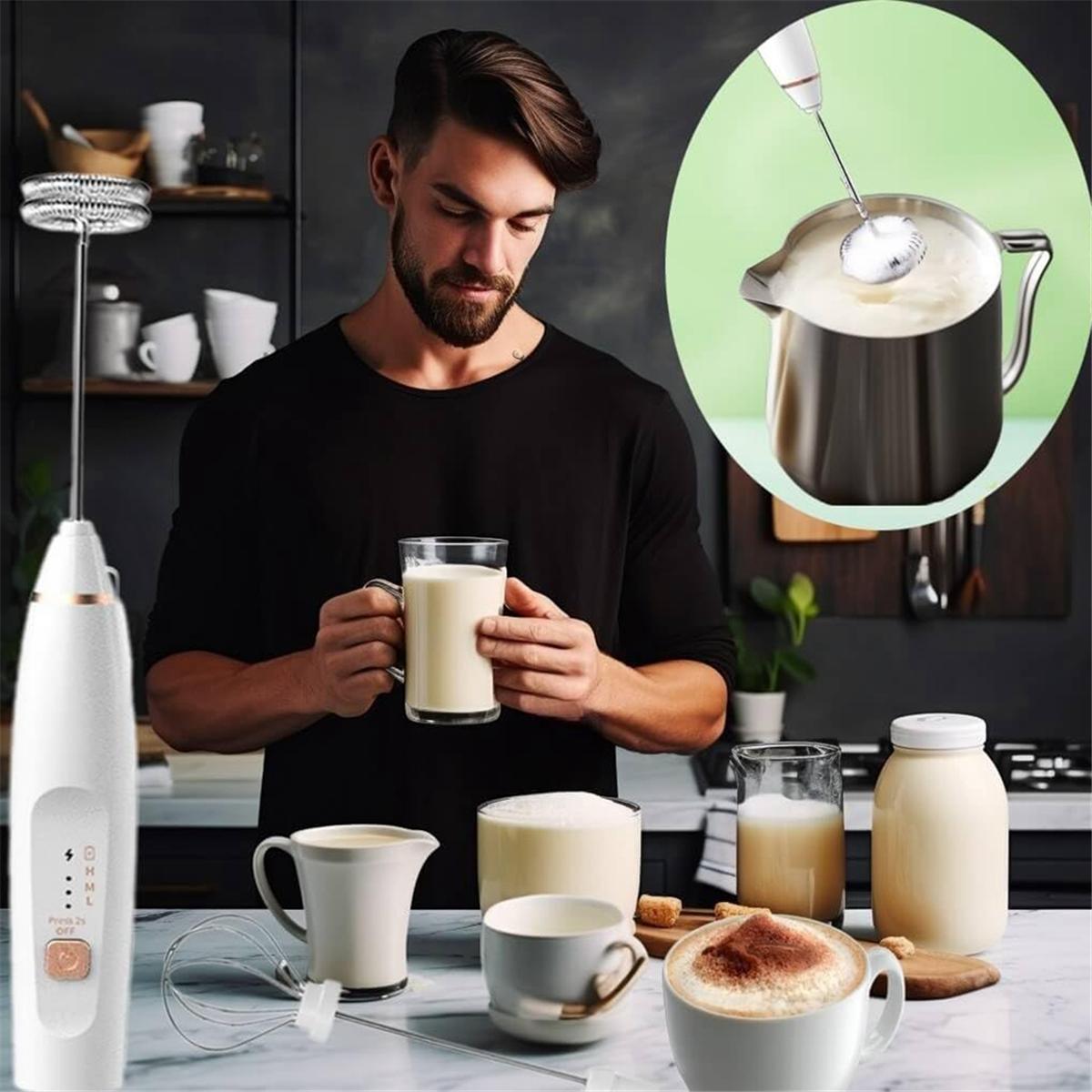 Миксер для взбивания молока — фото 3