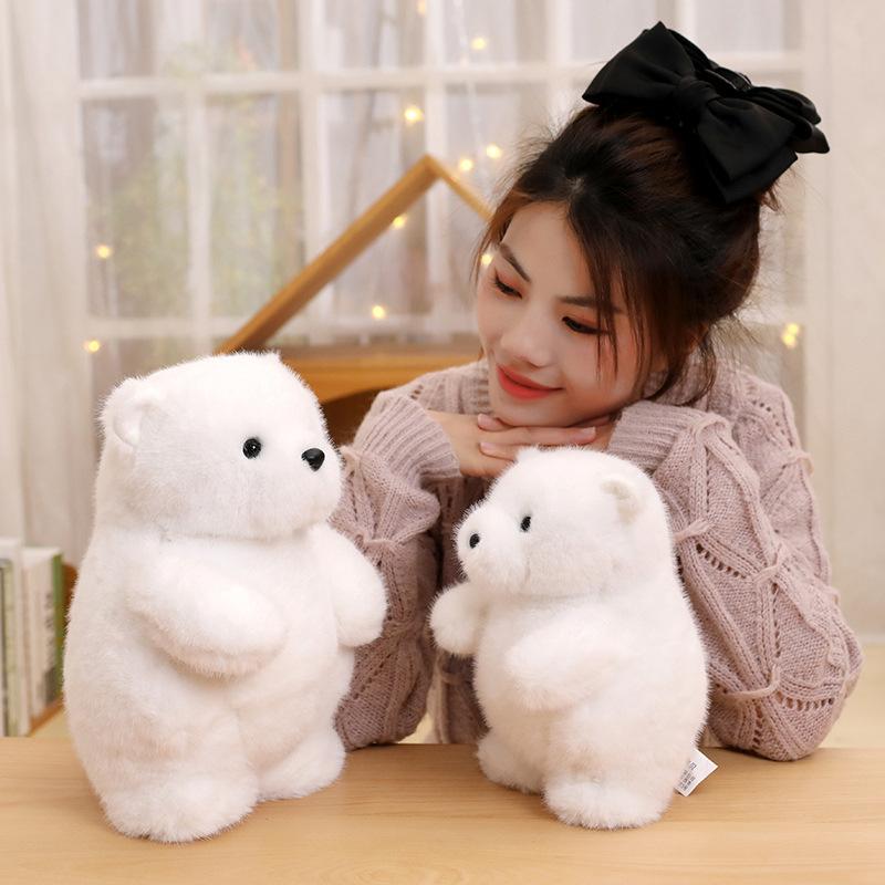 Cute Little Penguin Doll Simulate Polar Bear Plush Teddy Bear Doll Girl Sleeping Pillow Rag Doll