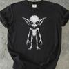 Comfort Colors Alien Shirt, Creepy Cryptid Monster Tee, Gothic Weirdcore Gift for Alien Fans