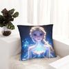 Elsa Frozens Pillowcase Printing Polyester Cushion Cover Decorative  Throw Pillow Case Cover Home Square 40X40cm
