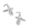 Music Series Men' Fashion Cuff Links Musical Instrument Guitar Microphone Piano Violin Drum DJ Design Quality Brass Cufflinks