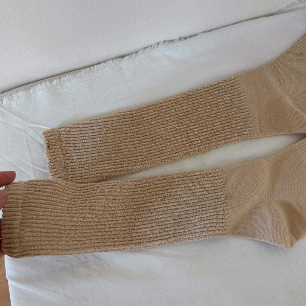 Calzini a Pelo Autunnali e Invernali, Cotone Pettinato, Calzettoni Versatili e Traspiranti, Calzettoni Monocolore per Donna