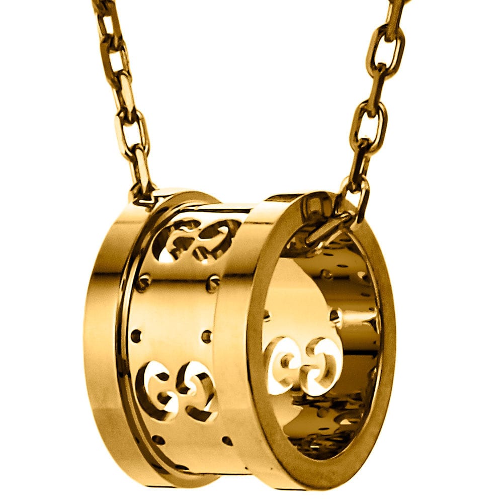 Gucci Icon 18K Gold Necklaces Women's Gold 214169-j8500-8000