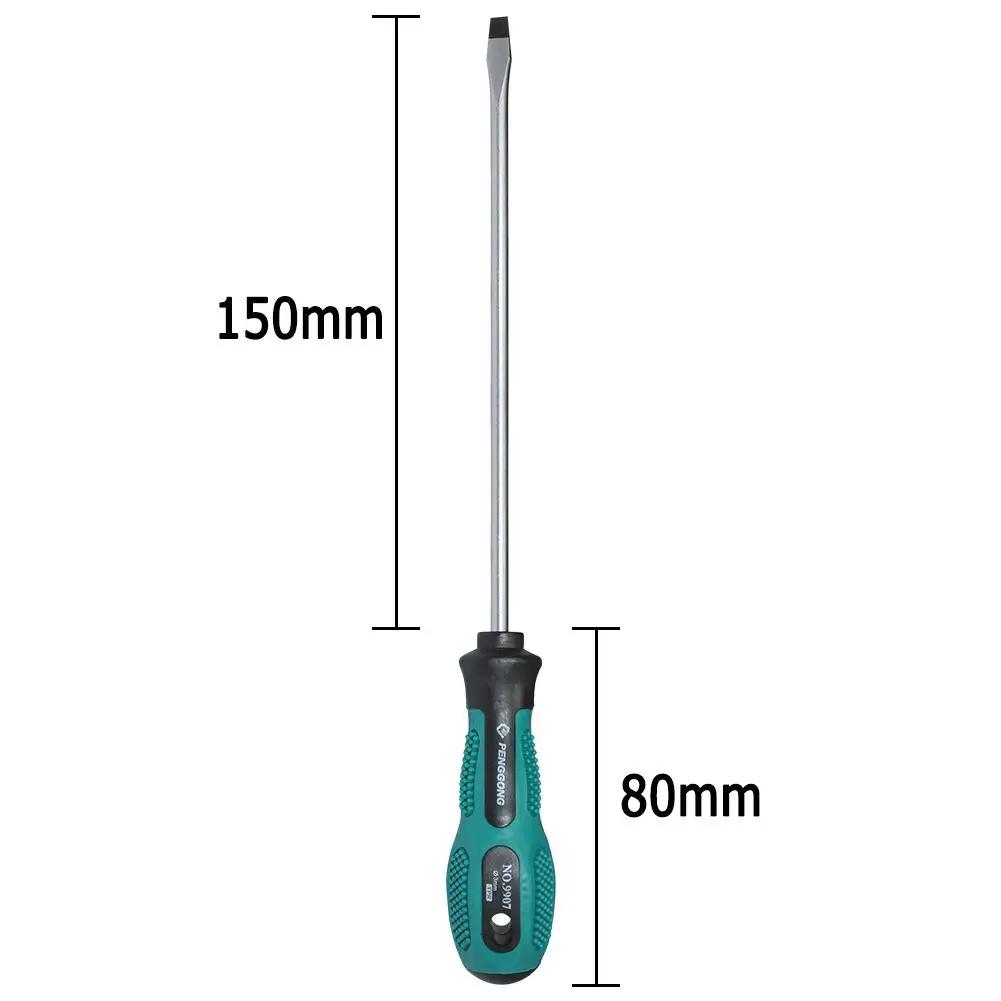 3mm Dia Electrician Screw Driver Multi-function Manual Screw Driver PP Handle Hand-making Portable Security Repairing Hand Tool