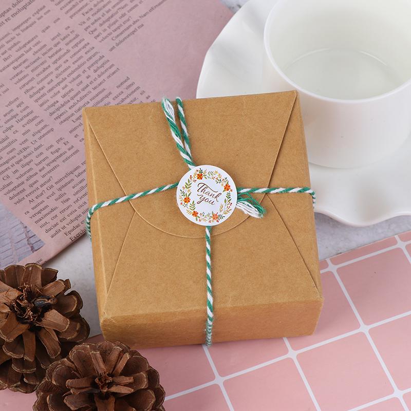 500Pcs/roll Floral Thank You Sticker for party Package stationery sticker