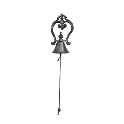 A58Z Vintage Für Garten Und Veranda Türklingel In Vintage Braunem Eisen Nordisches Design