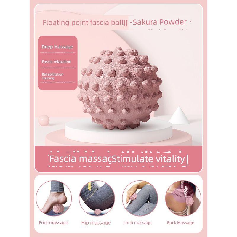 

Massage Ball Sole Massage Ball Muscle Relaxation Yoga Fitness Shoulder Neck Waist Foot Back Meridian Neck Cream Ball Relax Ball Pink
