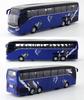 Baosilun 1:32 Alloy Double-Decker Bus Toy with Pull-Back, Sound & Light
