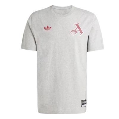 Originals Arsenal VRCT Casual Comfortable Soft Short Sleeve T-Shirt Men Tops Gray JL6111