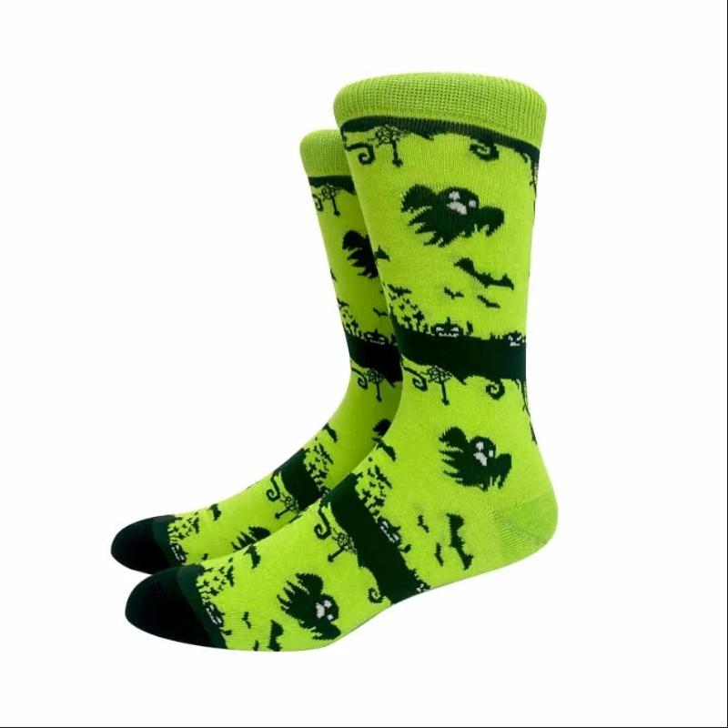 Nouveaux Chaussettes Halloween Femmes Harajuku Chaussettes Squelette Drôle Alien Hommes Chaussettes Chaussettes Citrouille Chaussettes Monstre Chaussettes Mi-Mollet Chauve-Souris Chaussettes Anime