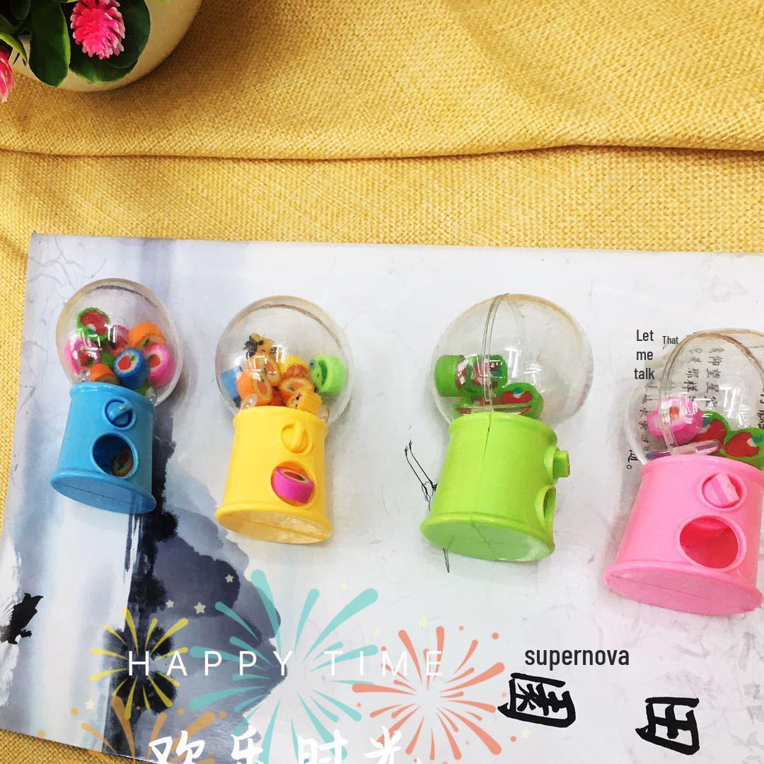 

Креативные мини-ластики Гашапон машина - Веселые призы для воспитанников детского сада 4.4cm*4.4cm*7.2cm