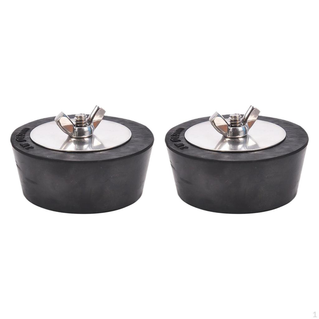 2Pcs Pool Plug Freeze Protection Winterizing Winter Tube Stopper for Household Drain