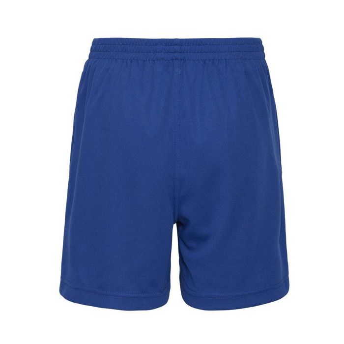 Just Cool Kids' Sports Shorts with Side Pockets In Royal Blue - - Royal Blue